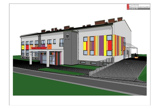 projekt elewacji ODK