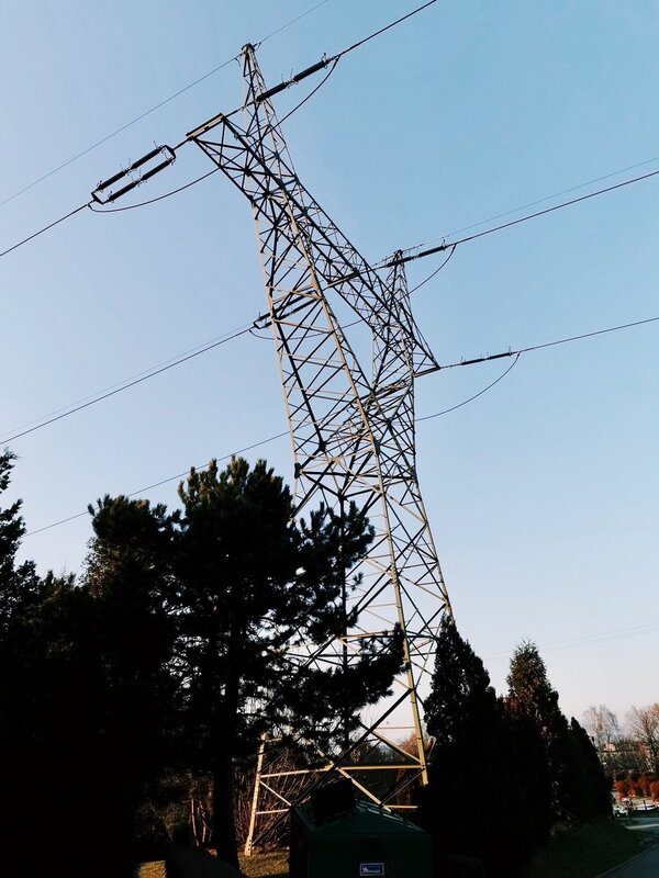 Słup elektryczny