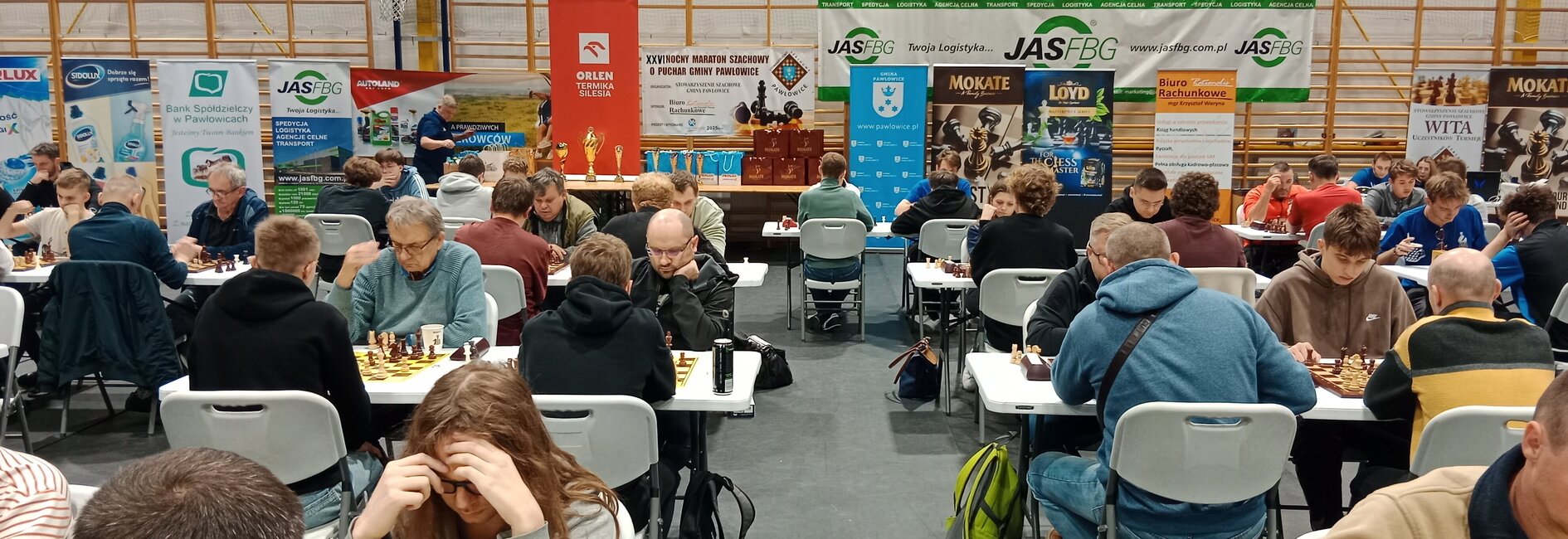 Największy Nocny Maraton Szachowy w Polsce odbył się w Pawłowicach